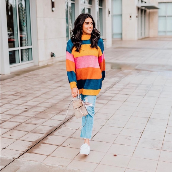 Color block sweater - Picture 2 of 2